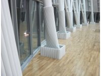 Wyposażenie przedszkoli, żłobków, szkół, placów zabaw, Zabezpieczenia grzejników, filarów i słupów Poznań