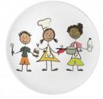 Talerz deserowy 16 cm 12 sztuk