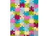 Dywan Puzzle miód 3x4