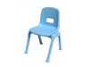 Krzesełko plastikowe 26 - w kolorze niebieskim