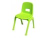 Krzesełko plastikowe 26 - w kolorze zielonym