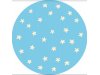 Niebieska piłka w gwiazdki 100 cm