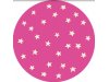 Różowa piłka w gwiazdki 80 cm